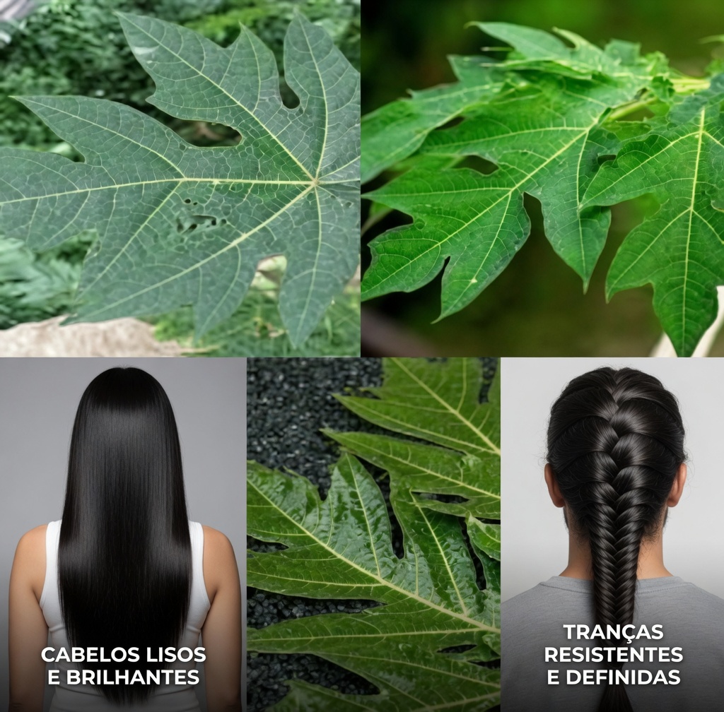 Folhas de Mamão para o Crescimento do Cabelo: Como Este Enxágue Herbal Tradicional Pode Ajudar a Fortalecer as Raízes e Melhorar o Brilho