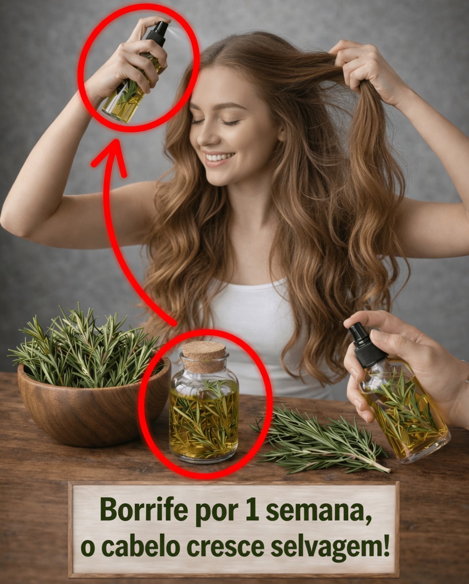 Água de Alecrim para o Cabelo: O Ritual Simples que Pode Mudar o que Você Vê no Espelho