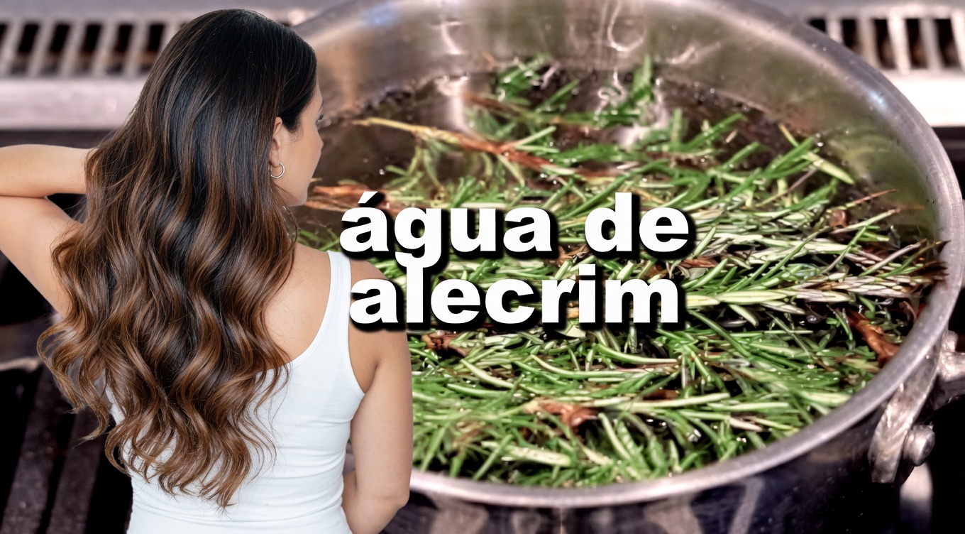 Água de Alecrim para o Cabelo: O Ritual Simples que Pode Mudar o que Você Vê no Espelho