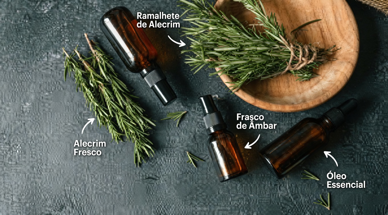 Água de Alecrim para o Cabelo: O Ritual Simples que Pode Mudar o que Você Vê no Espelho