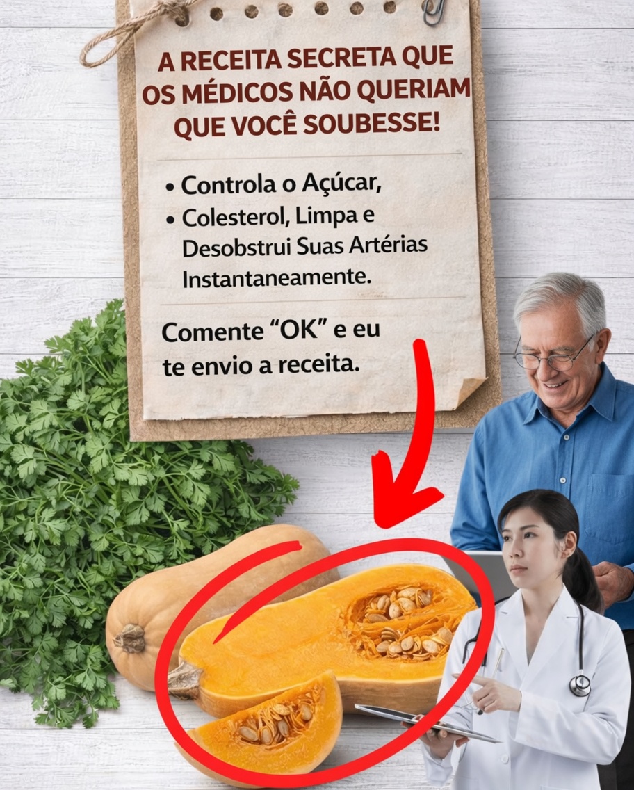 Remédios caseiros de abóbora para açúcar no sangue alto, colesterol e saúde das artérias