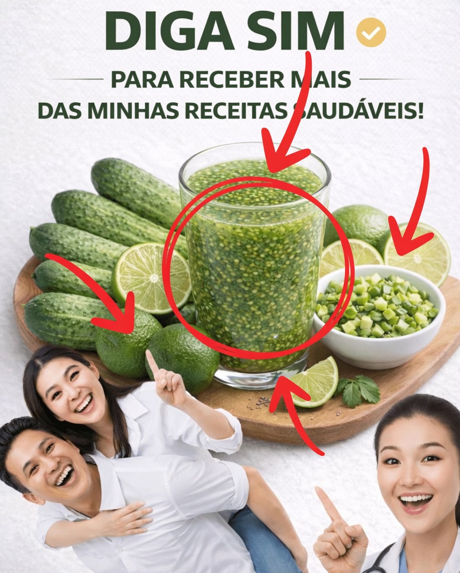 Benefícios de Misturar Limão e Pepino: A Bebida Natural Refrescante Que Surpreende Muitos