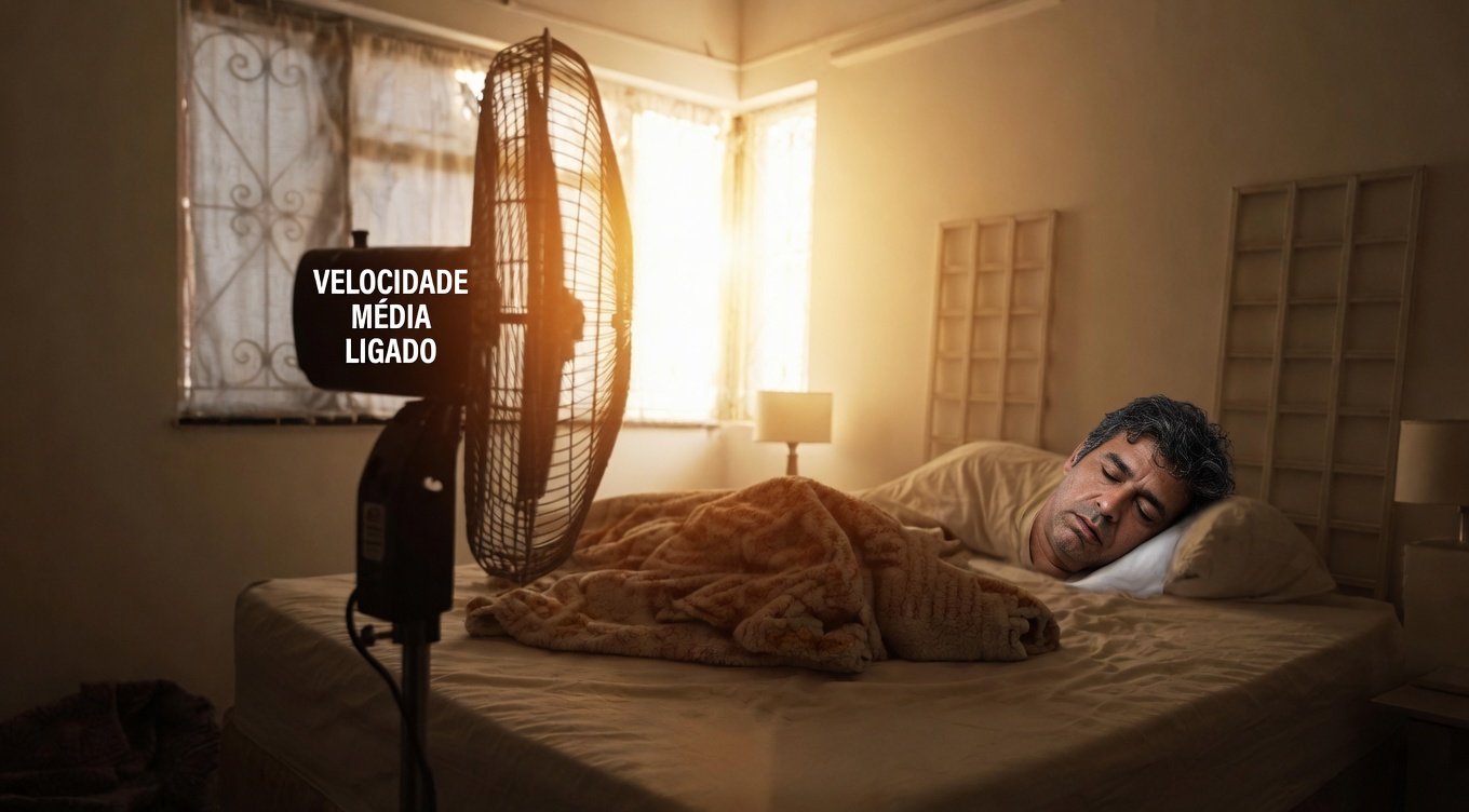 Descubra por que dormir com um ventilador à noite talvez não seja a melhor ideia para a sua saúde