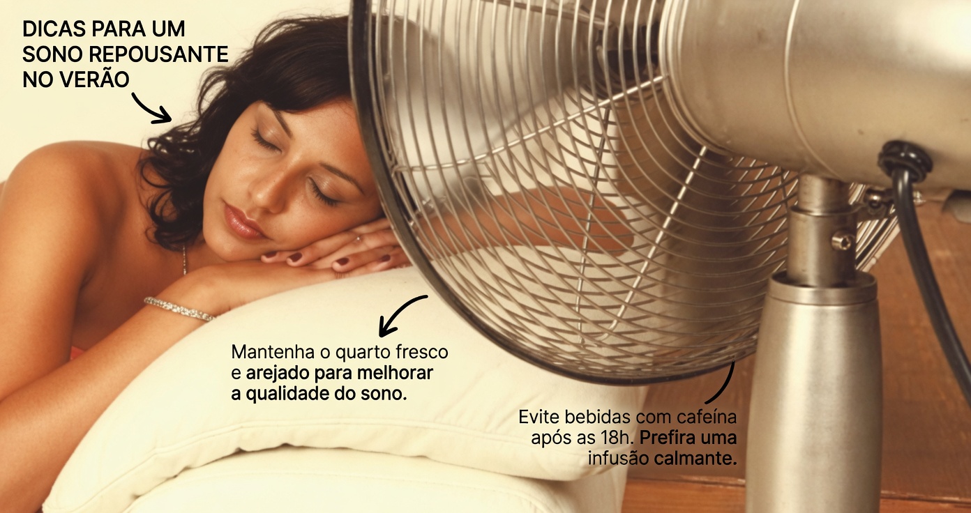 Descubra por que dormir com um ventilador à noite talvez não seja a melhor ideia para a sua saúde