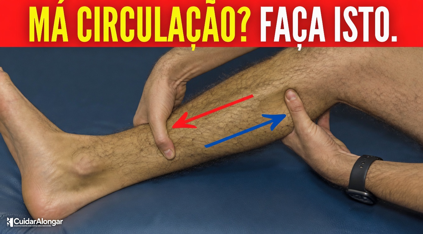 Melhore a circulação nas pernas com estes 6 exercícios simples sem equipamento que pode fazer em casa