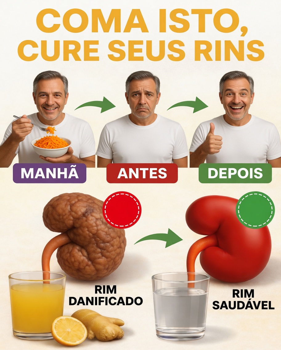 Bebida Matinal para Revitalizar Rapidamente os Seus Rins
