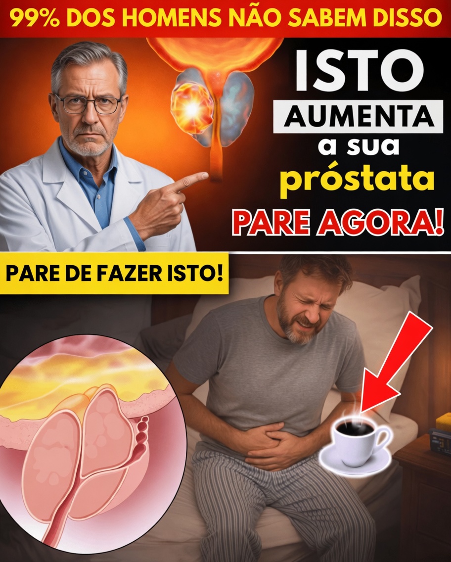 Quais hábitos diários podem contribuir para problemas de próstata aumentada em homens acima de 50 anos e como abordá-los?