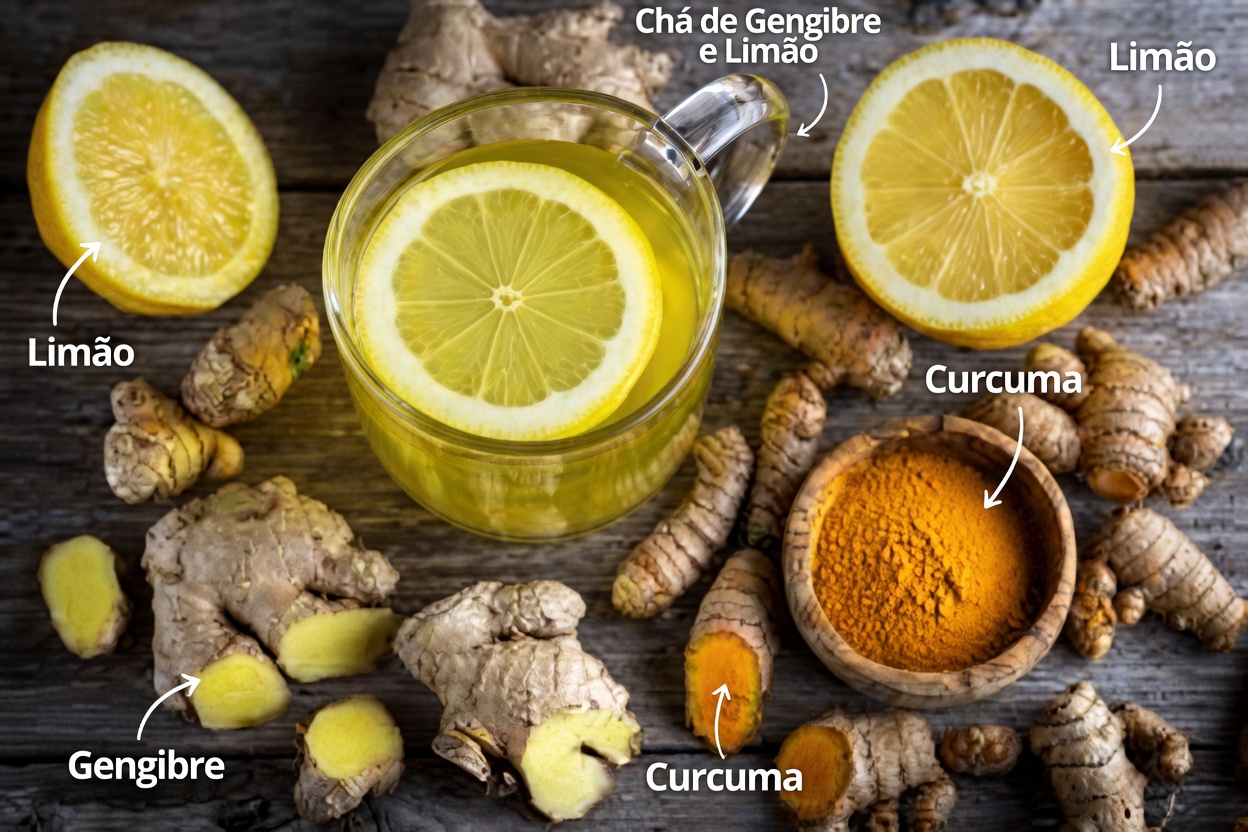 Revitalize seus rins, fígado e pulmões naturalmente: o poder da cúrcuma e do suco de limão