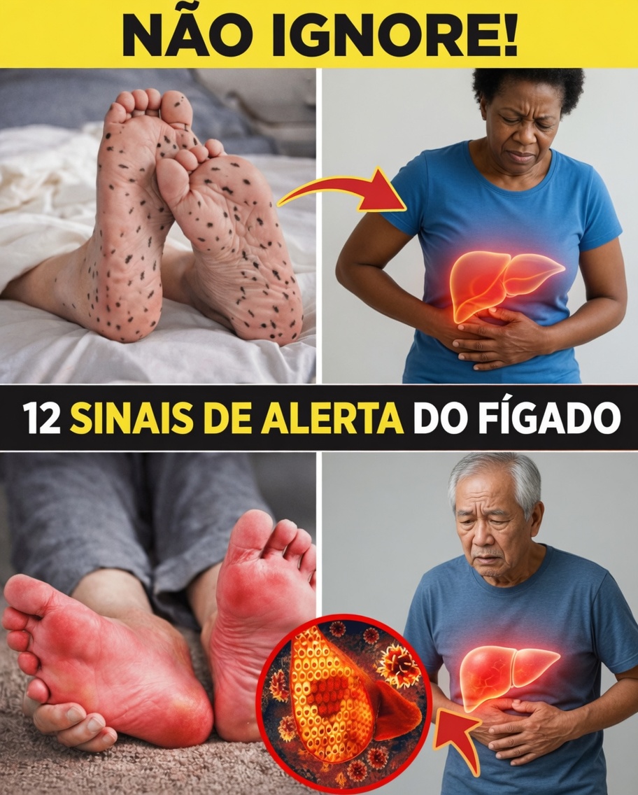 Como Seus Pés Estão Avisando Sobre Problemas no Fígado: Não Ignore Esses Sinais Sutis