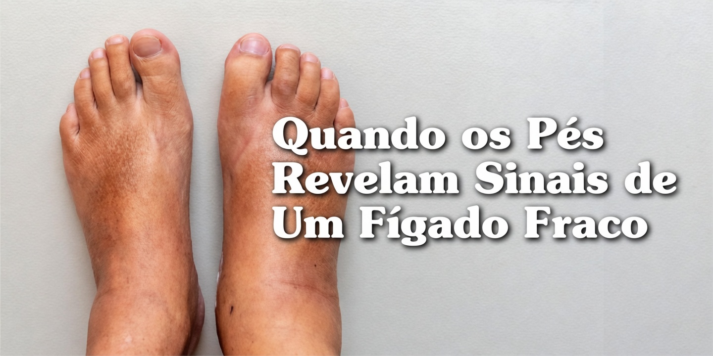 Como Seus Pés Estão Avisando Sobre Problemas no Fígado: Não Ignore Esses Sinais Sutis
