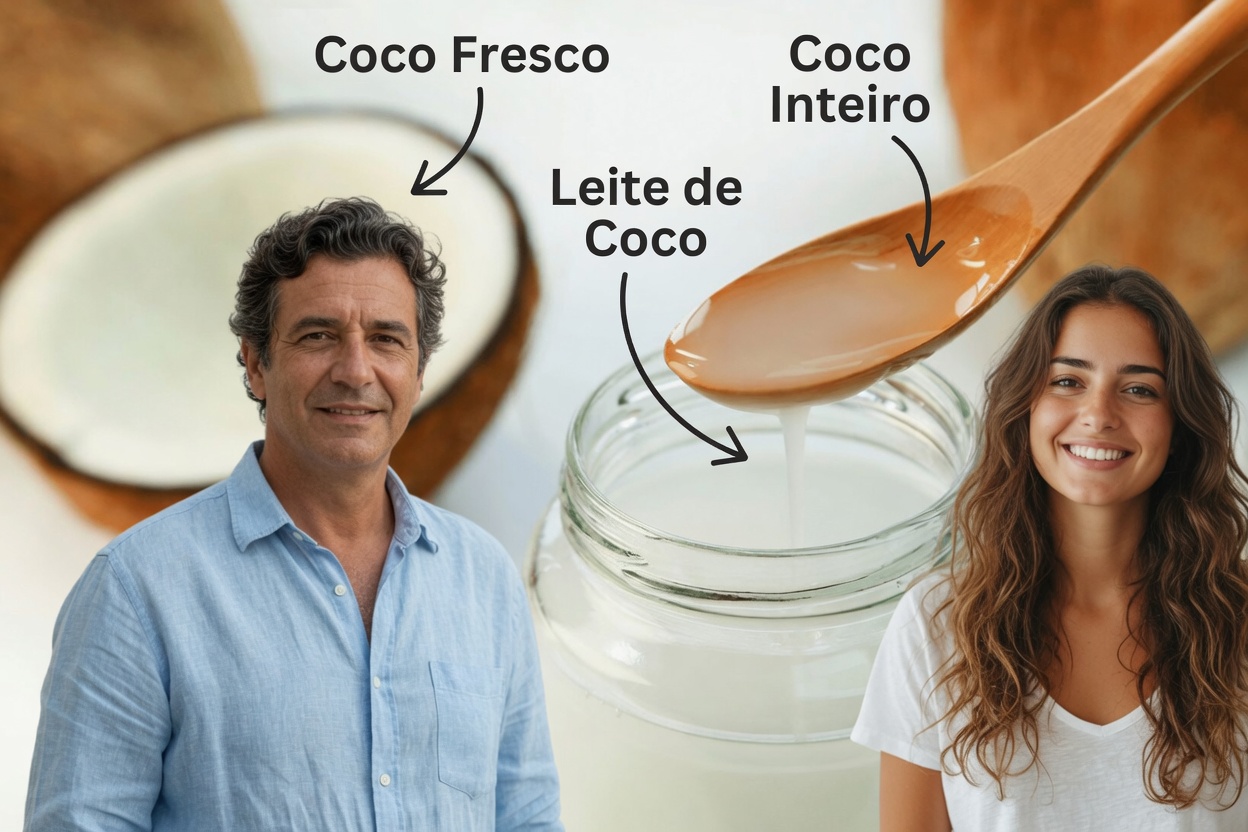 Ele come 2 colheres de sopa de óleo de coco duas vezes por dia durante 60 dias e isso acontece com o cérebro dele!