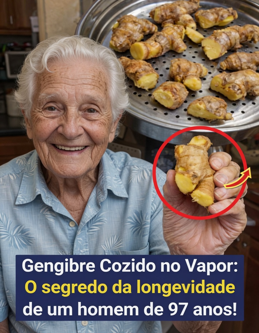 Gengibre no Vapor: O Antigo Remédio de Longevidade que Pode Melhorar a Digestão, a Imunidade e a Energia