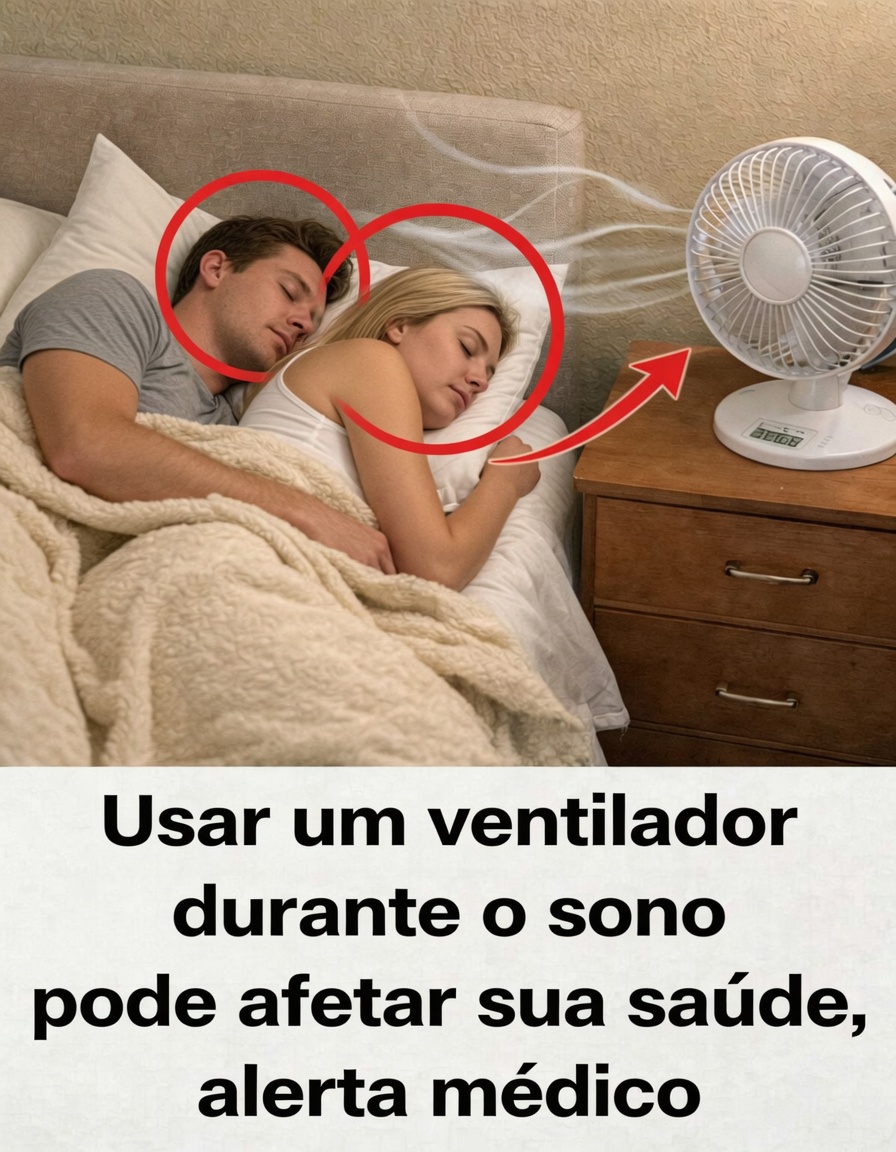 Dormir com um ventilador ligado a noite toda: um hábito comum que pode afetar sua saúde