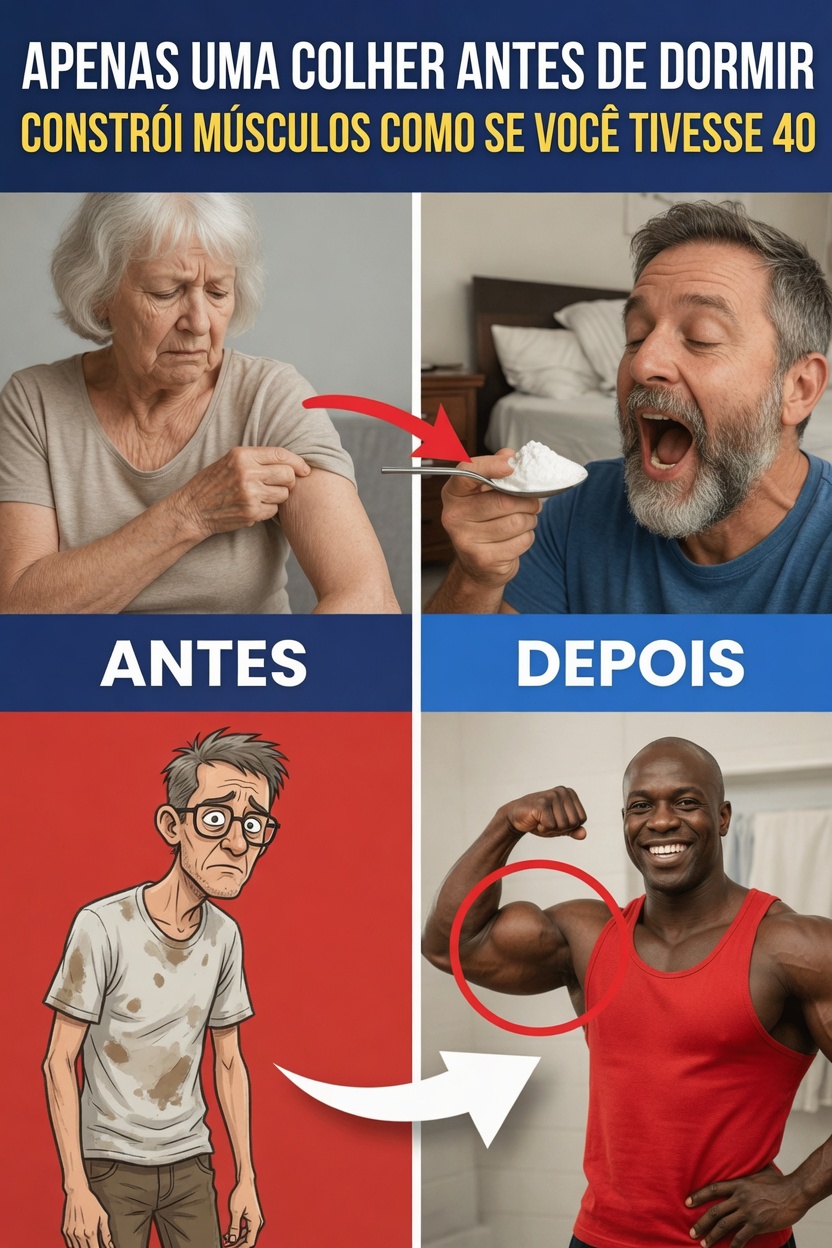 O Único Alimento Que Está Silenciosamente Derretendo Seus Músculos Depois dos 60 (E os 5 Alimentos Aprovados por Monges Que os Trazem de Volta)