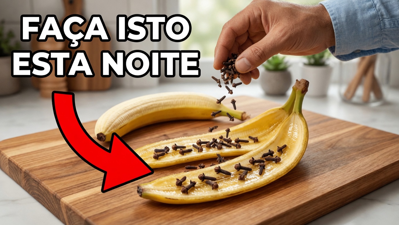 Basta Misturar Cravos-da-Índia com Casca de Banana Uma Vez e Veja Seu Cabelo Crescer Loucamente Rápido! –