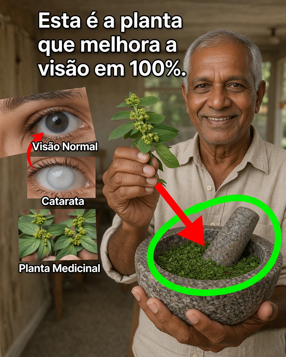 Esta Planta Euphorbia Hirta Melhora a Visão Naturalmente — Veja a Diferença