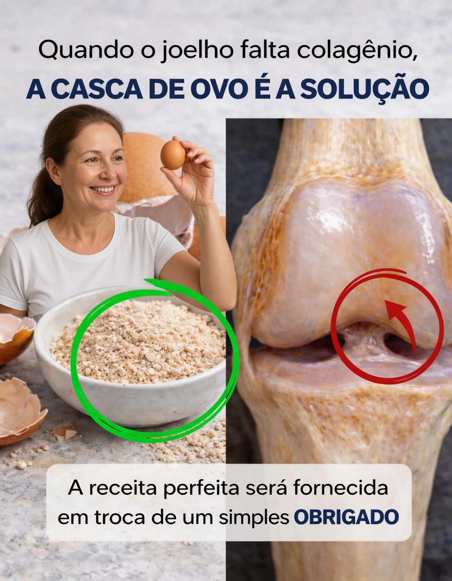 Casca de ovo para colágeno do joelho: pode realmente ajudar na dor nas articulações?