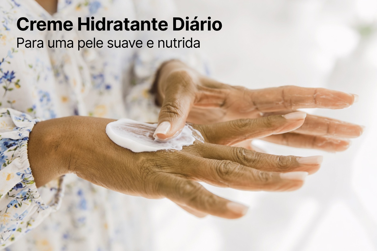 Um método natural suave para ajudar a melhorar a aparência de rugas e manchas escuras nas mãos e nos braços