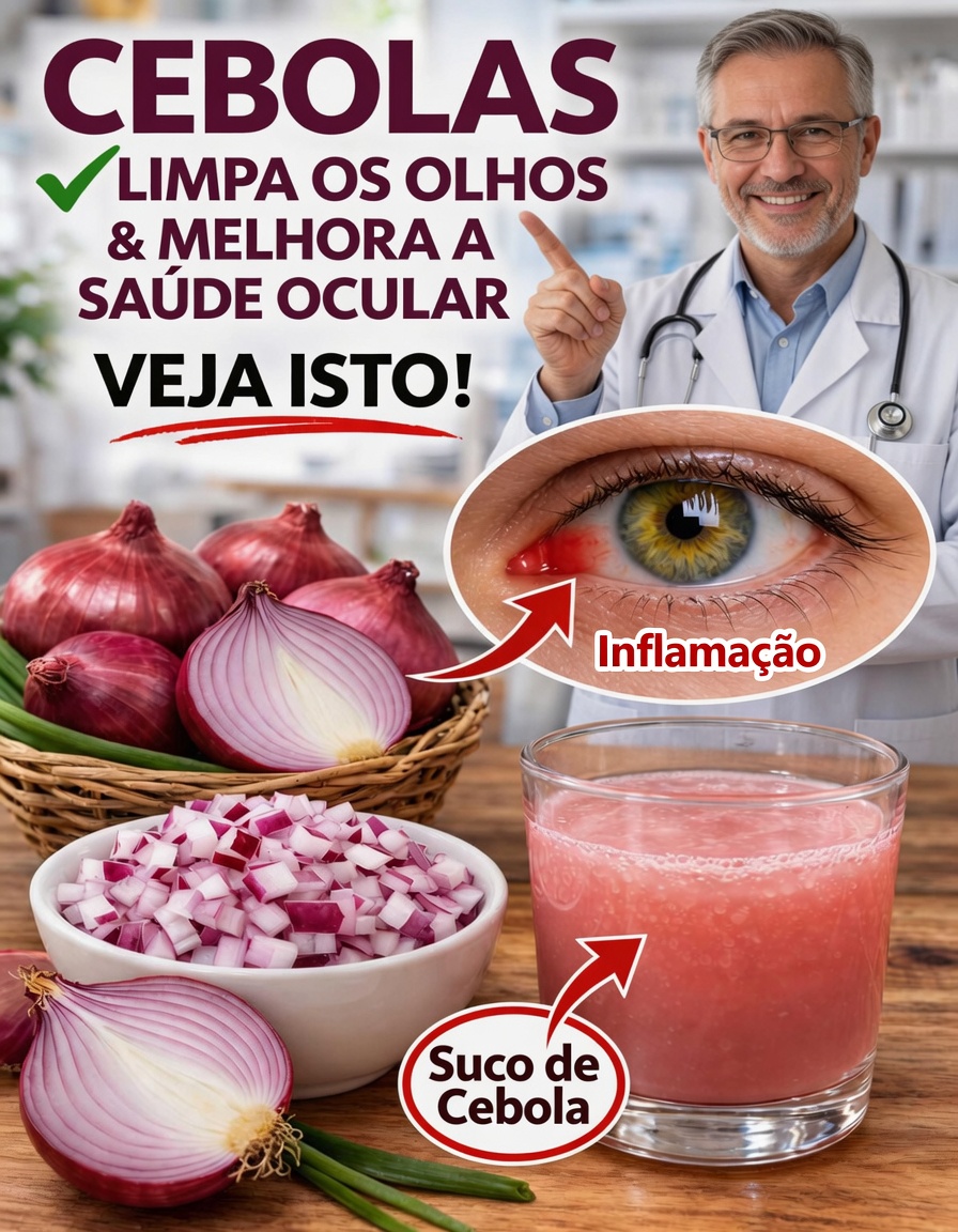 Cebolas: Uma Aliada Surpreendente para a Saúde dos Seus Olhos