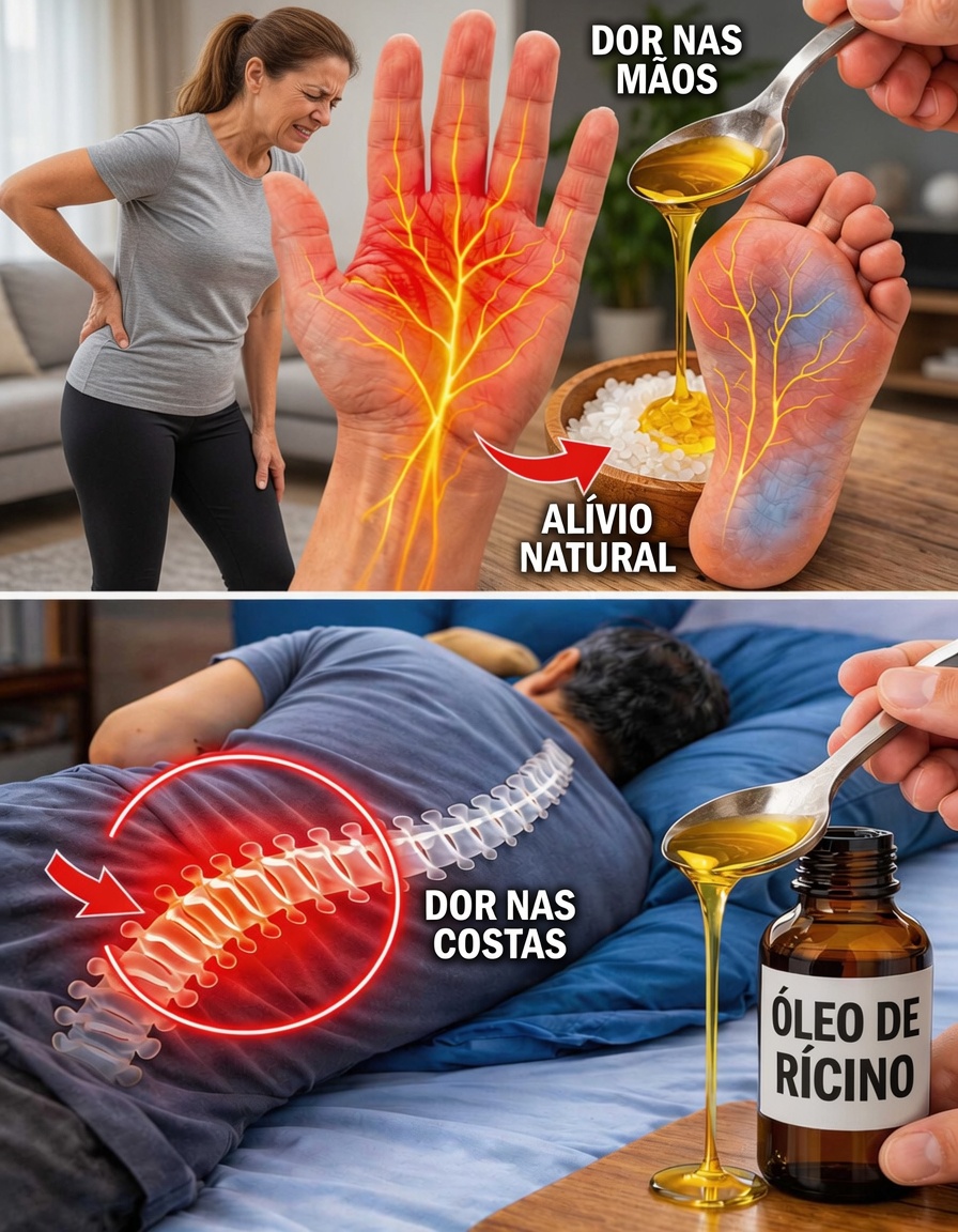 2 gotas de óleo de rícino no mel podem se tornar um ritual noturno suave após os 65 anos?