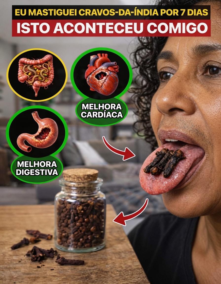 Mastiguei cravos-da-índia por 7 dias: um hábito diário surpreendente que muitos idosos ignoram