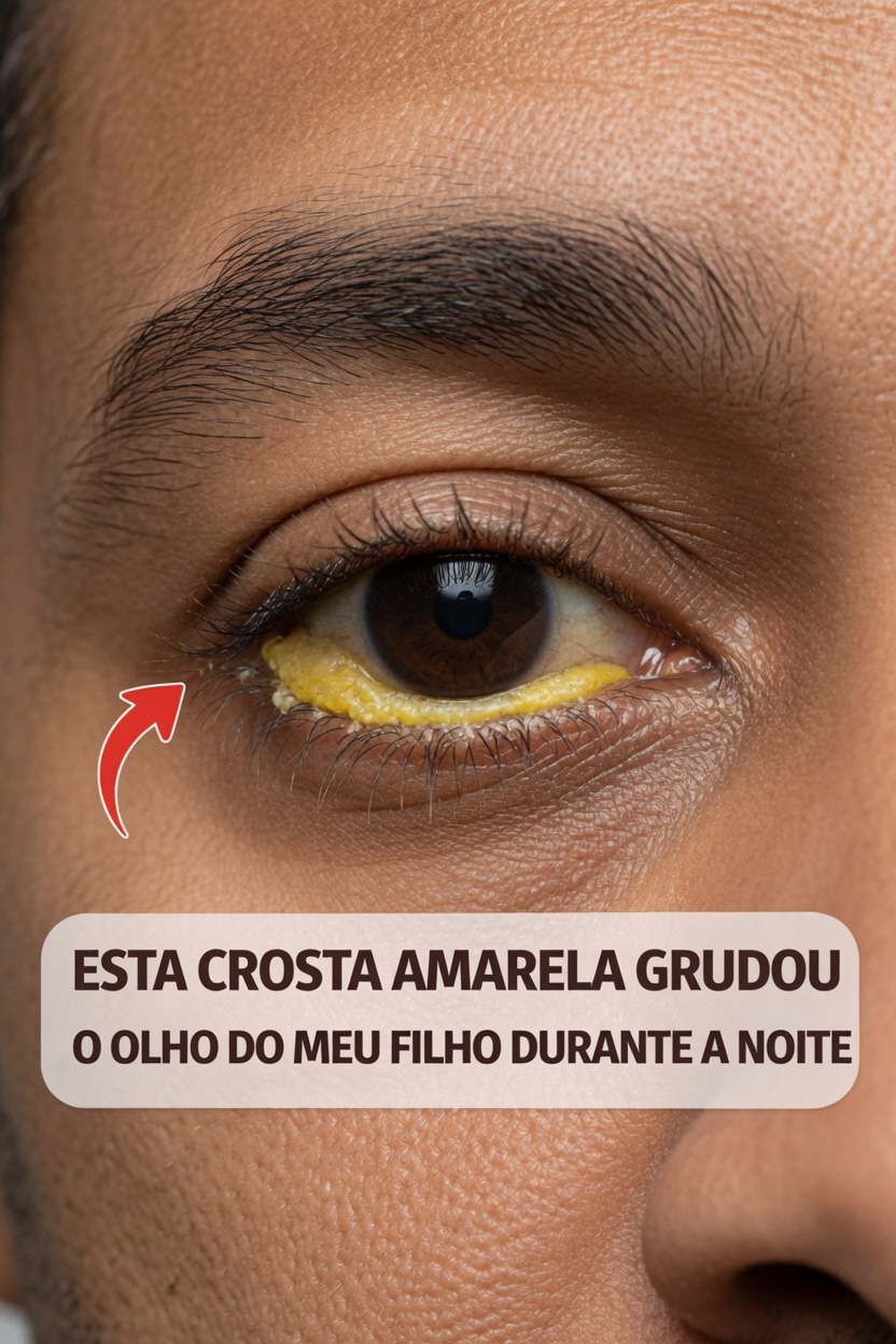 Olho da criança pequena colado com secreção amarela? Dicas suaves de limpeza em casa que os pais devem conhecer