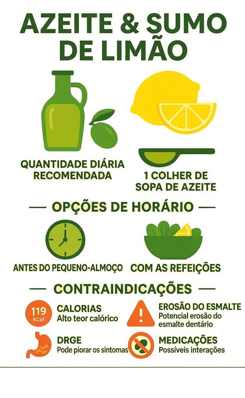 Azeite de oliva e limão para a circulação: por que os idosos estão falando sobre esse hábito matinal?