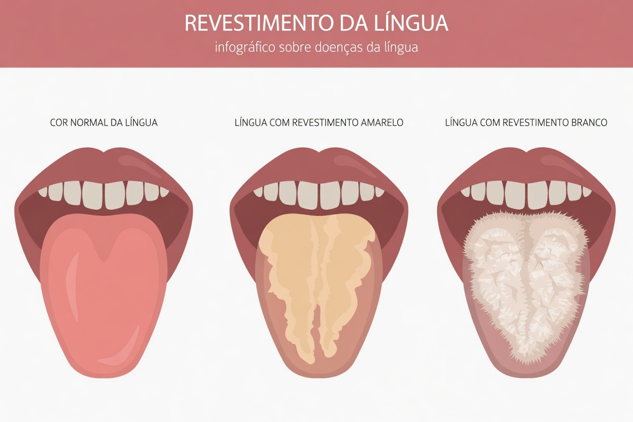 O que a cor da sua língua revela sobre seus hábitos de saúde