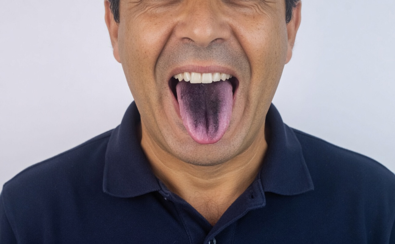 O que a cor da sua língua revela sobre seus hábitos de saúde