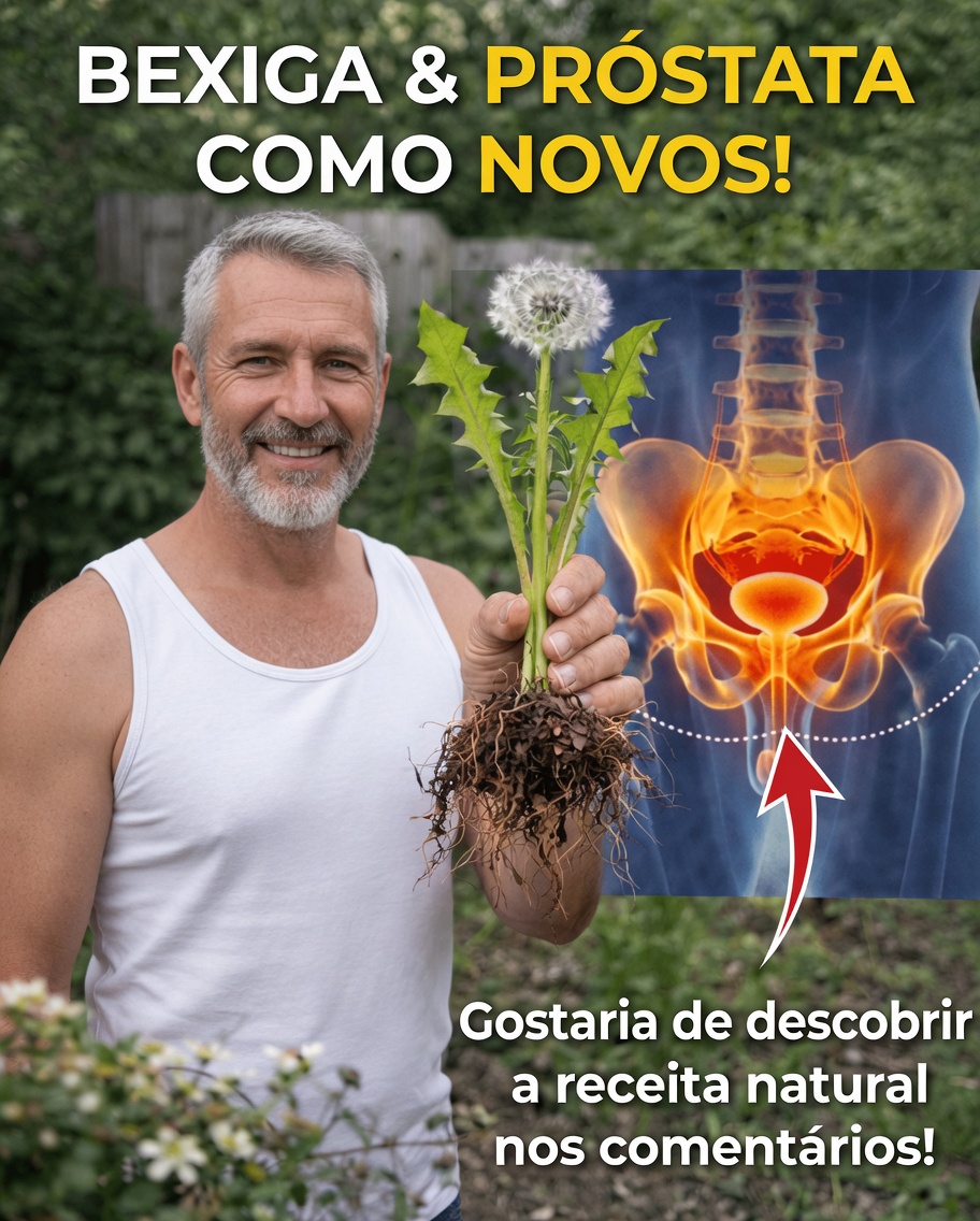 Dente-de-leão: um remédio natural para melhor saúde urinária e conforto da próstata