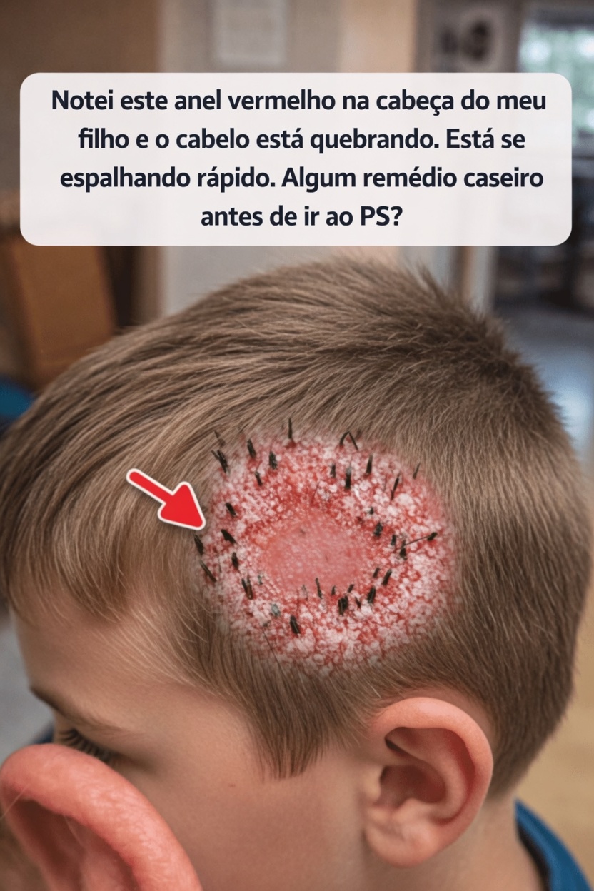 Anéis Vermelhos no Couro Cabeludo do Seu Filho com Queda de Cabelo? Orientações Essenciais para Pais
