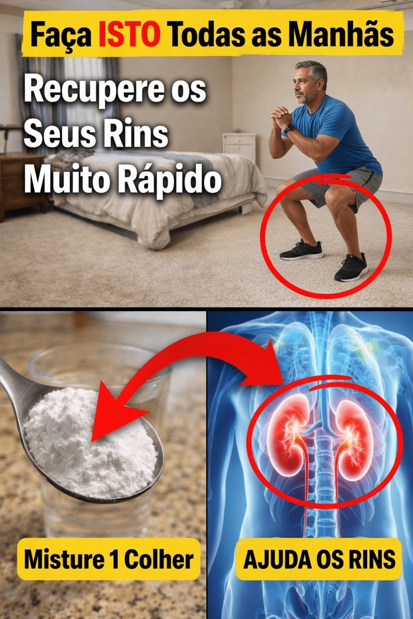 Comece o seu dia com o pé direito: uma rotina matinal simples que pode ajudar na recuperação e no bem-estar dos rins