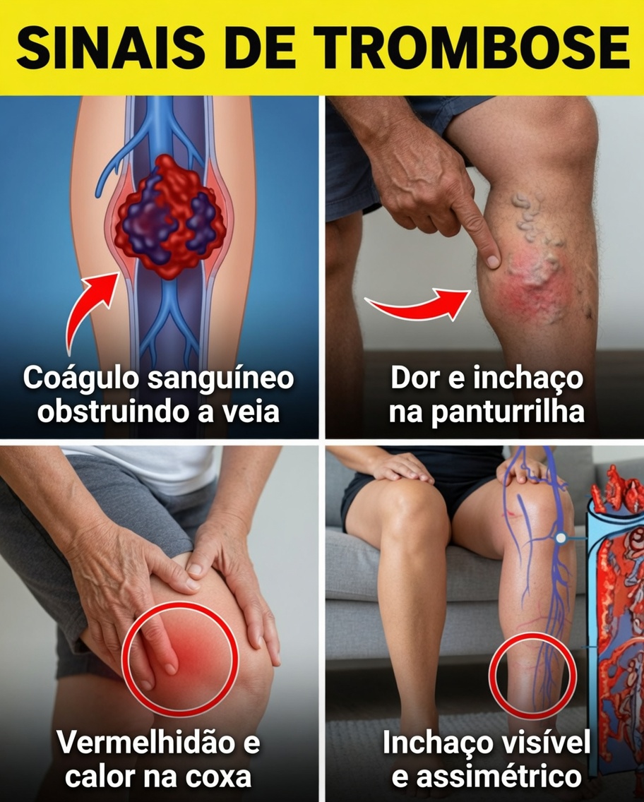 Sinais de alerta de um coágulo sanguíneo que você não deve ignorar