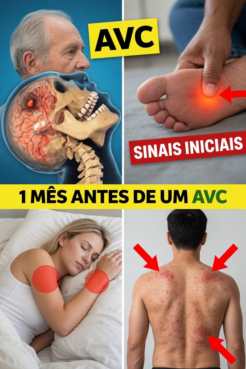 8 Sinais de Alerta de AVC que Podem Aparecer Um Mês Antes de a Maioria das Pessoas Perceber