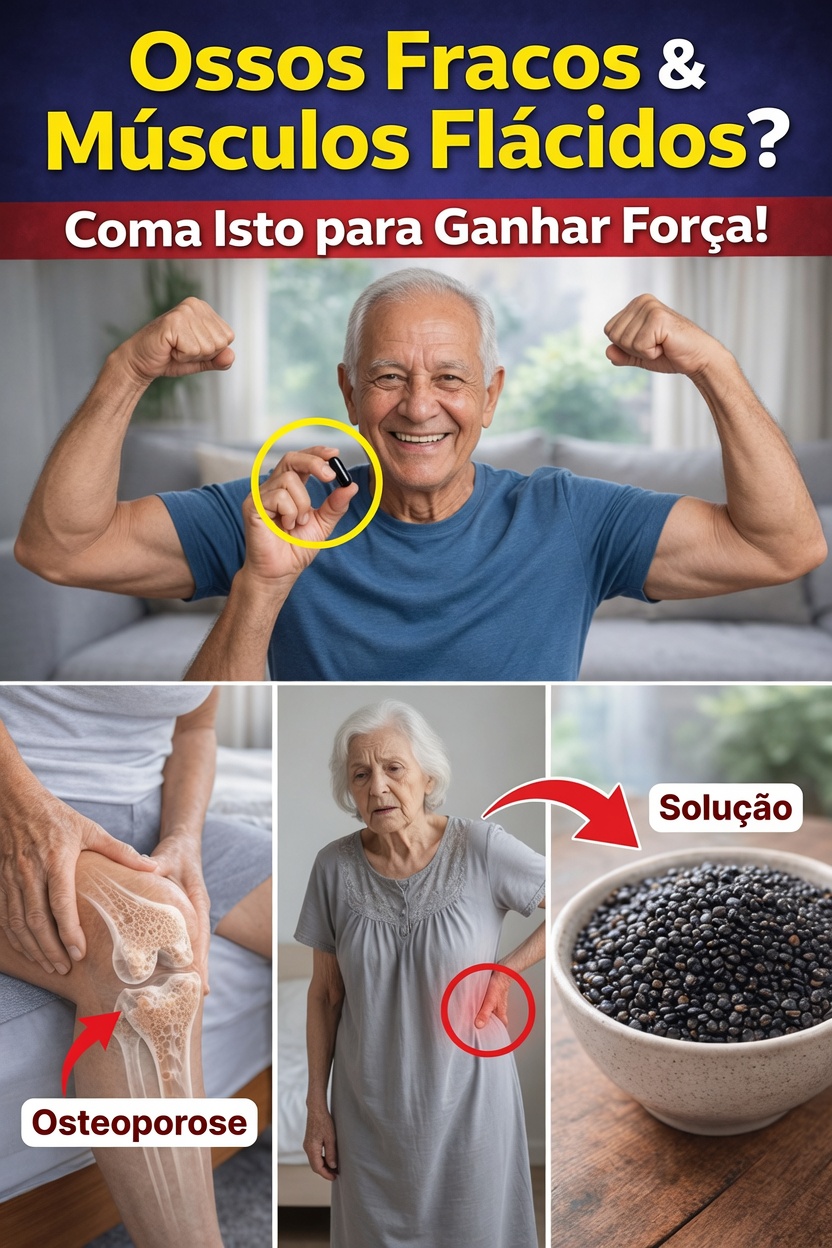 IDOSOS: Esta semente do dia a dia poderia ajudar a sustentar a força muscular e combater a perda relacionada à idade?