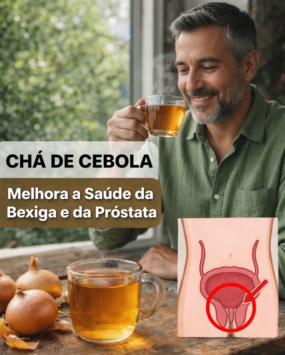Chá de Casca de Cebola para a Bexiga e a Próstata: O Hábito Esquecido na Cozinha que Muitos Homens Mais Velhos Estão Redescobrindo
