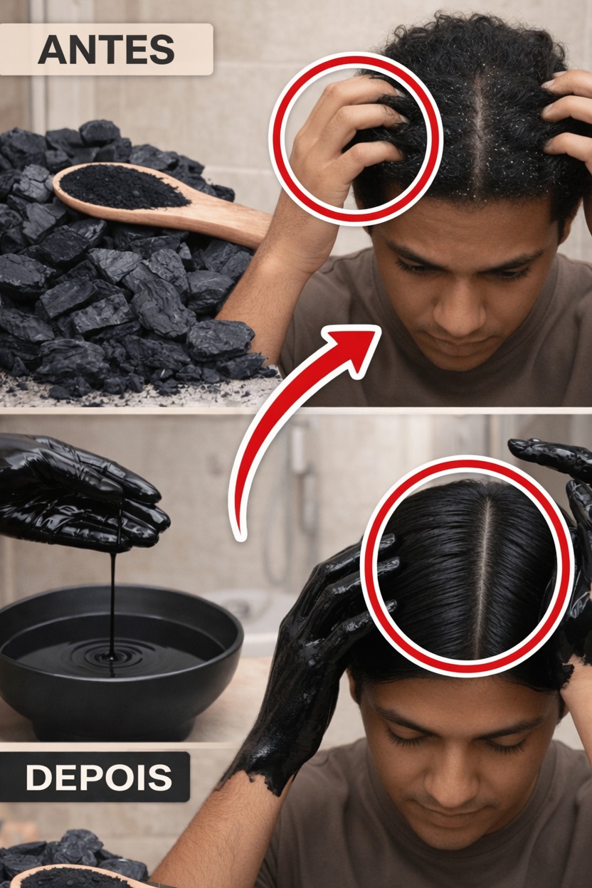 Carvão Ativado para Cabelos Grisalhos: Truque Natural ou Apenas uma Ilusão?