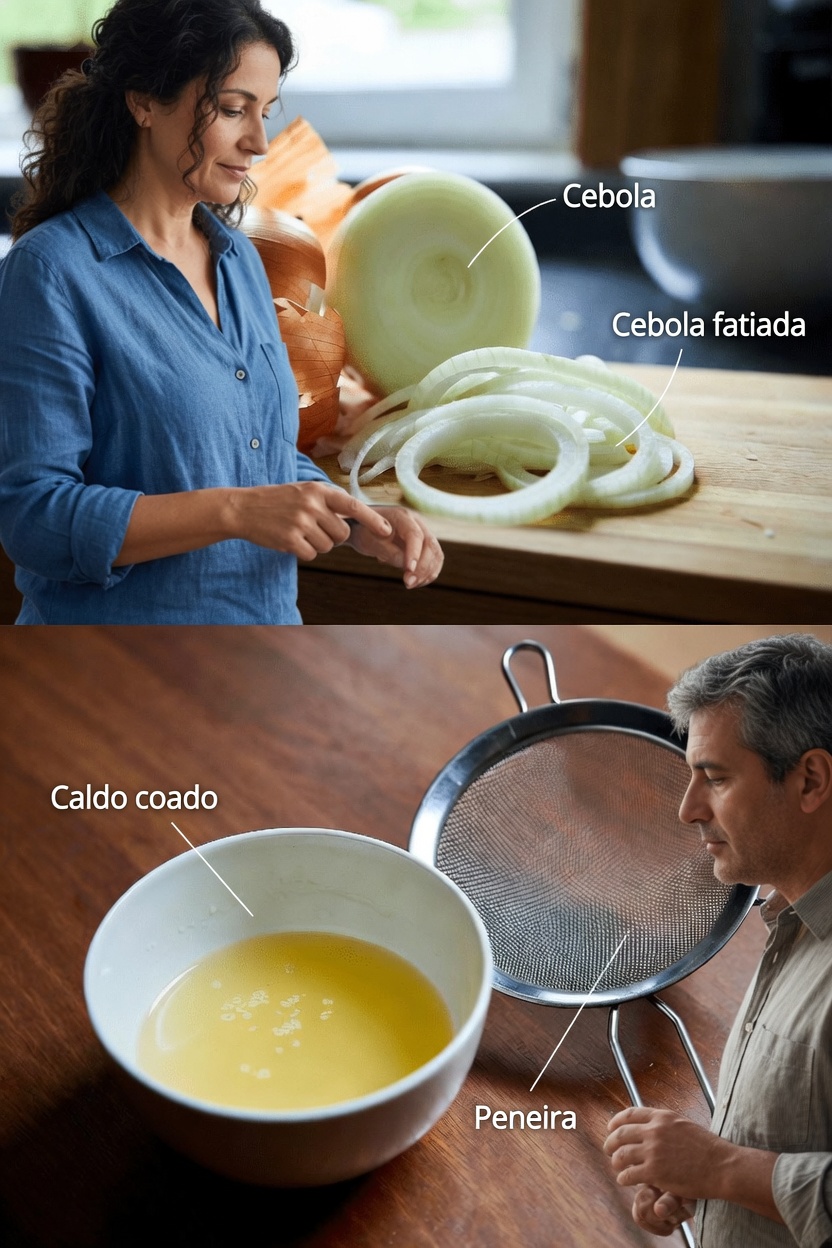 Explorando Água de Cebola para o Seu Couro Cabeludo: Um Método Caseiro Simples para Renovar Sua Rotina Capilar