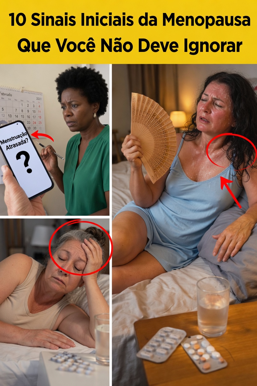 12 Sinais Precoces de Alerta da Menopausa que Toda Mulher na Casa dos 30 e 40 Anos Deve Reconhecer