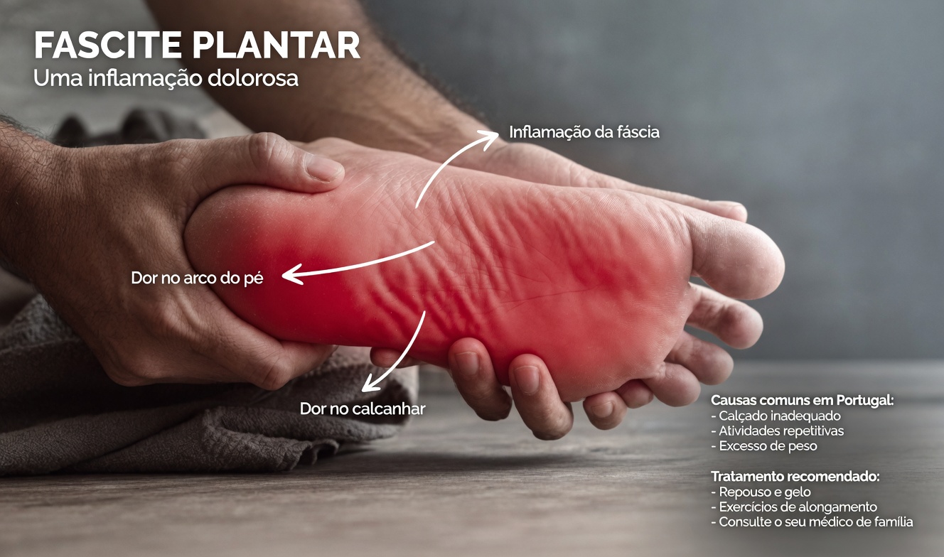 O Que Significa Se Seu Pé De Repente Ficar Vermelho, Inchado e Parecer Que Está Queimando?