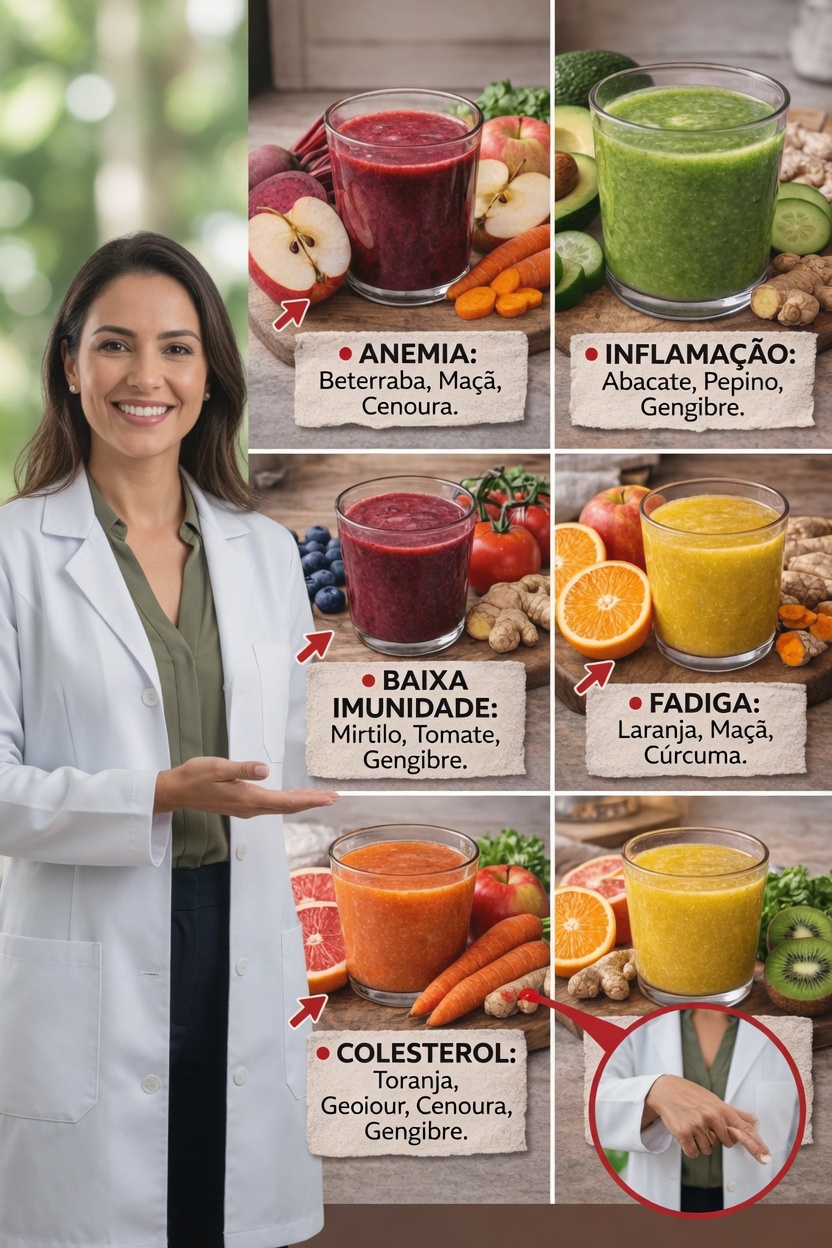 7 Sucos Matinais Refrescantes para Apoiar o Equilíbrio Natural do Seu Corpo Todos os Dias