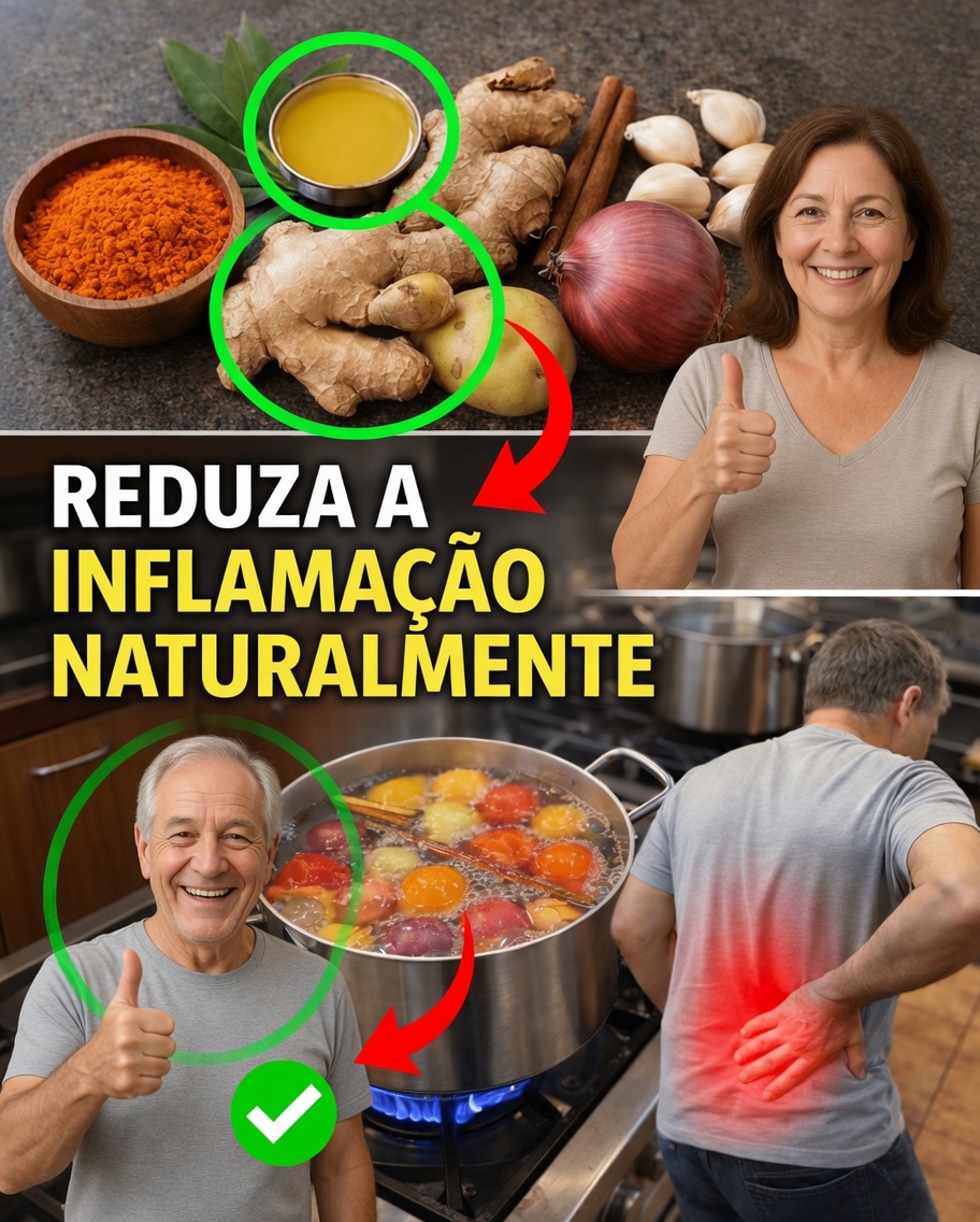 Como Começar o Dia com Energia e Terminá-lo com Calma: O Chá de Ervas Definitivo da Manhã e Pós-Jantar com Alho, Cúrcuma, Cebola, Gengibre, Canela e Folhas de Goiabeira