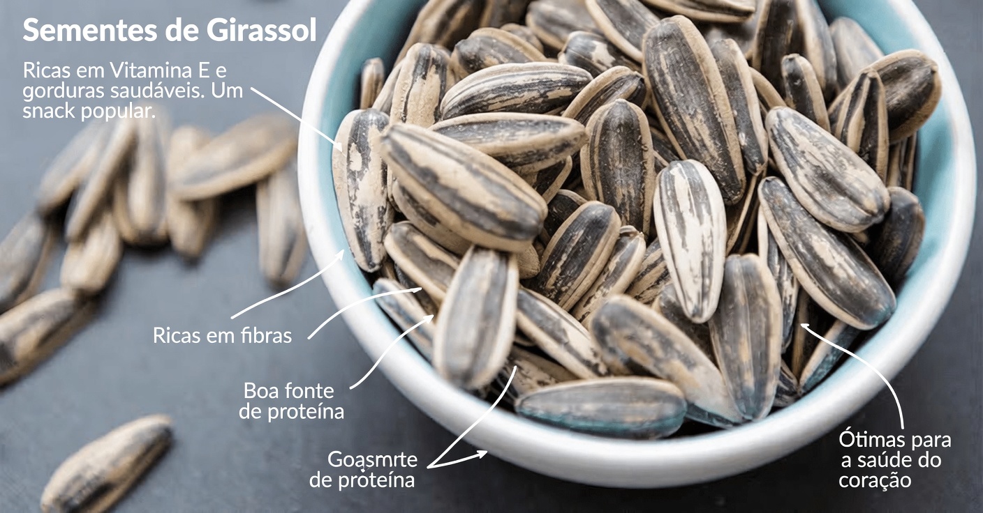 Descubra 6 sementes ricas em nutrientes que idosos podem consumir diariamente para potencial suporte ao bem-estar e redução do risco de câncer