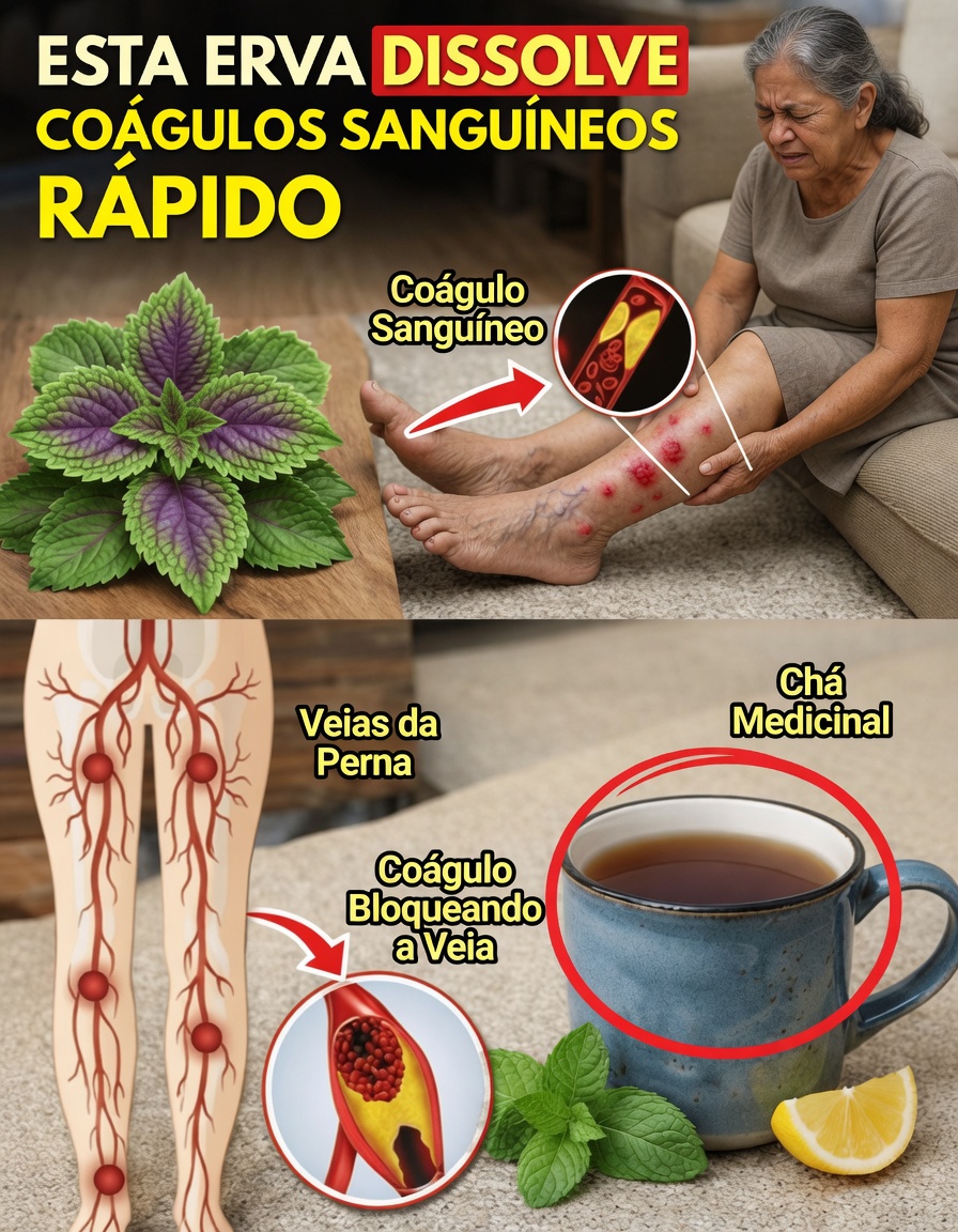 Mais de 60? Descubra estas 6 ervas que podem ajudar a поддержar naturalmente uma circulação saudável nas pernas