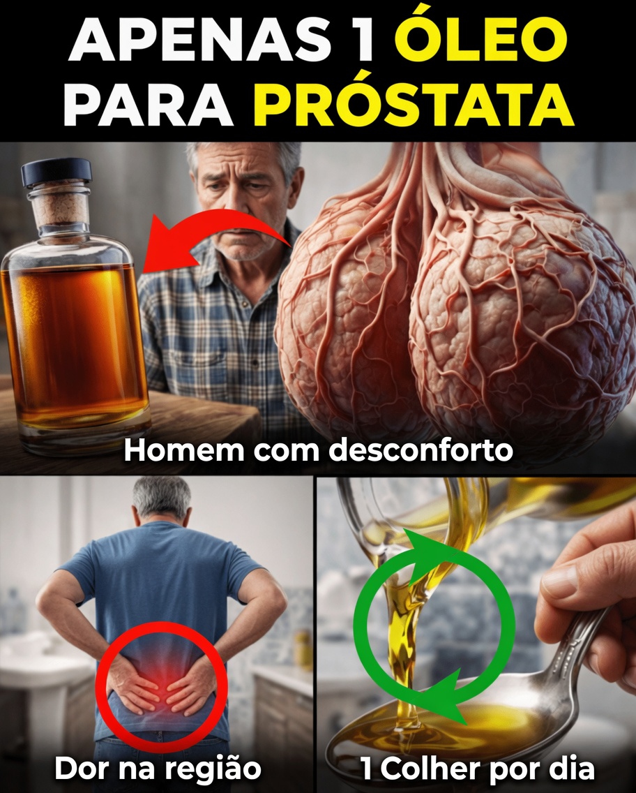 Explorando Óleos Naturais para a Saúde da Próstata: 8 Opções Suaves que Homens com Mais de 50 Podem Considerar