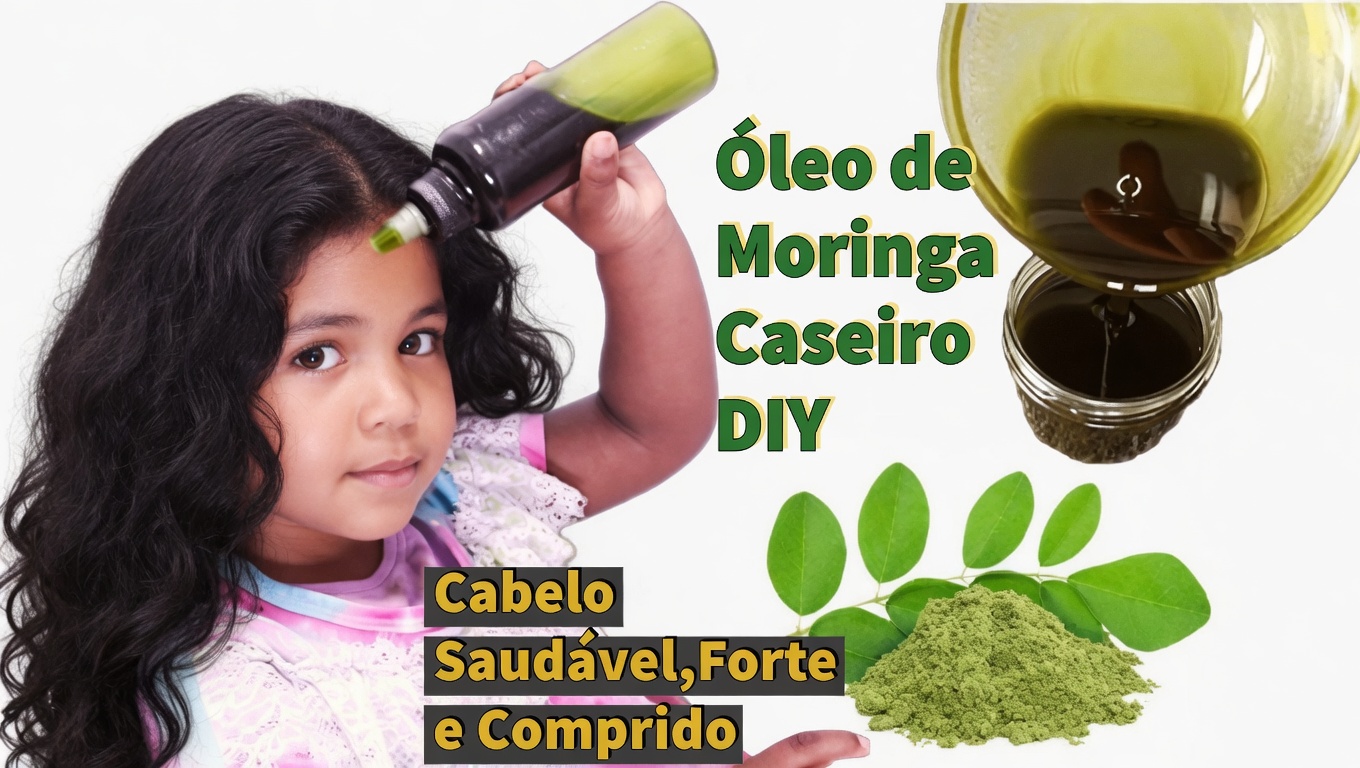 Explorando as Folhas de Moringa para um Cabelo Mais Saudável: Insights da Ciência, Histórias Reais e um Método DIY Fácil