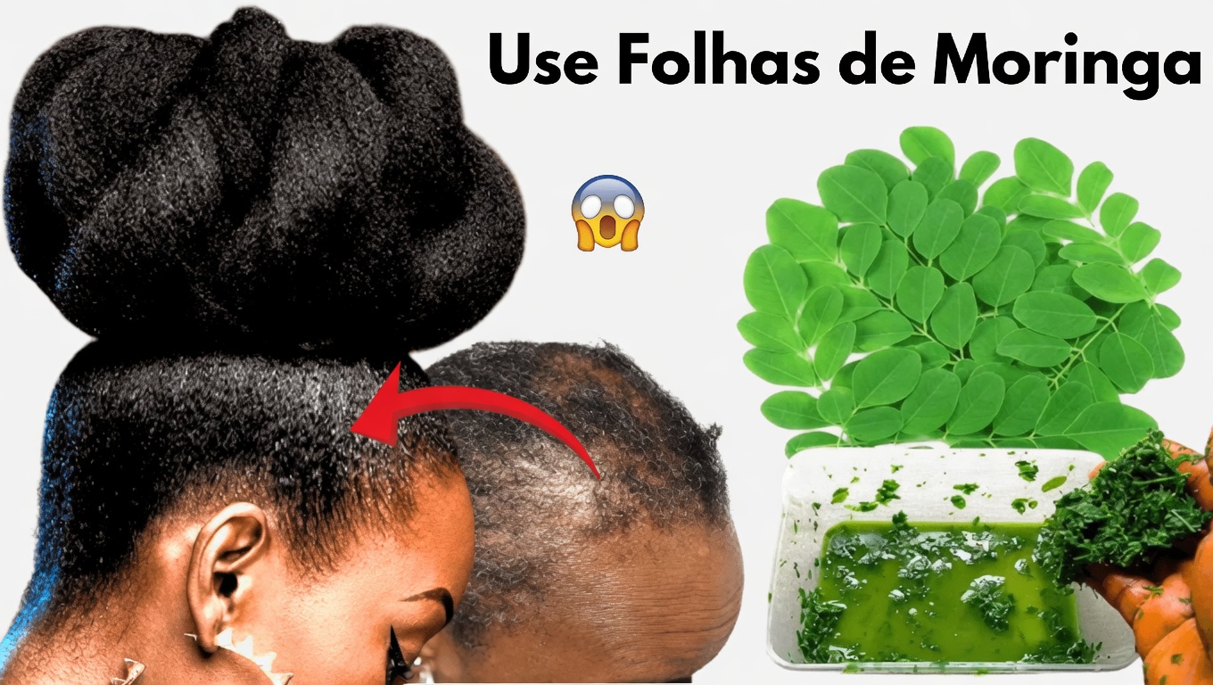 Explorando as Folhas de Moringa para um Cabelo Mais Saudável: Insights da Ciência, Histórias Reais e um Método DIY Fácil