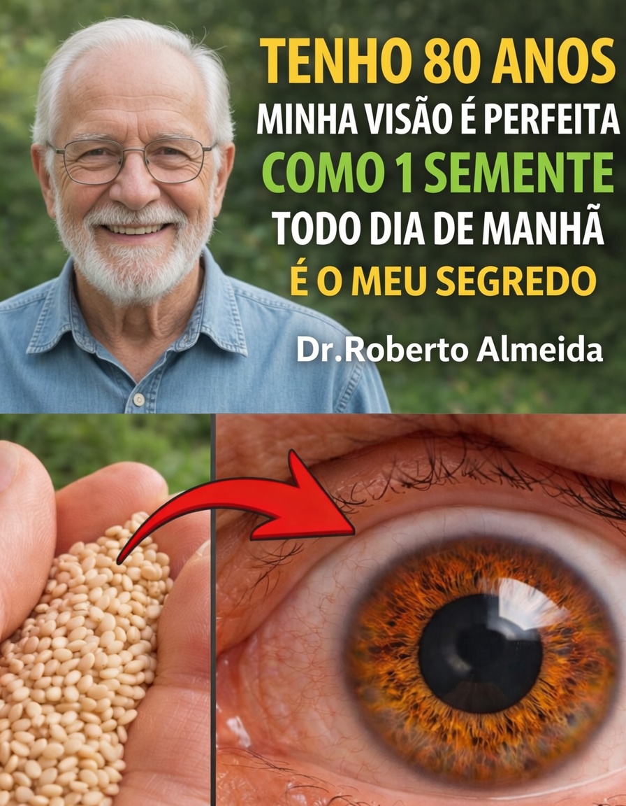 Mesmo com mais de 90 anos? Um hábito matinal simples com três sementes para apoiar os olhos e o cérebro