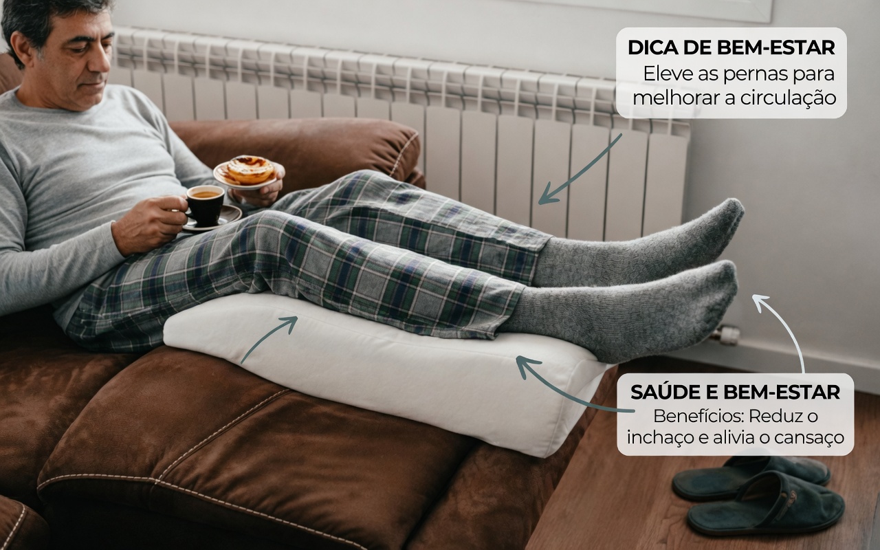 Os 5 principais nutrientes para reduzir o inchaço nos pés e pernas