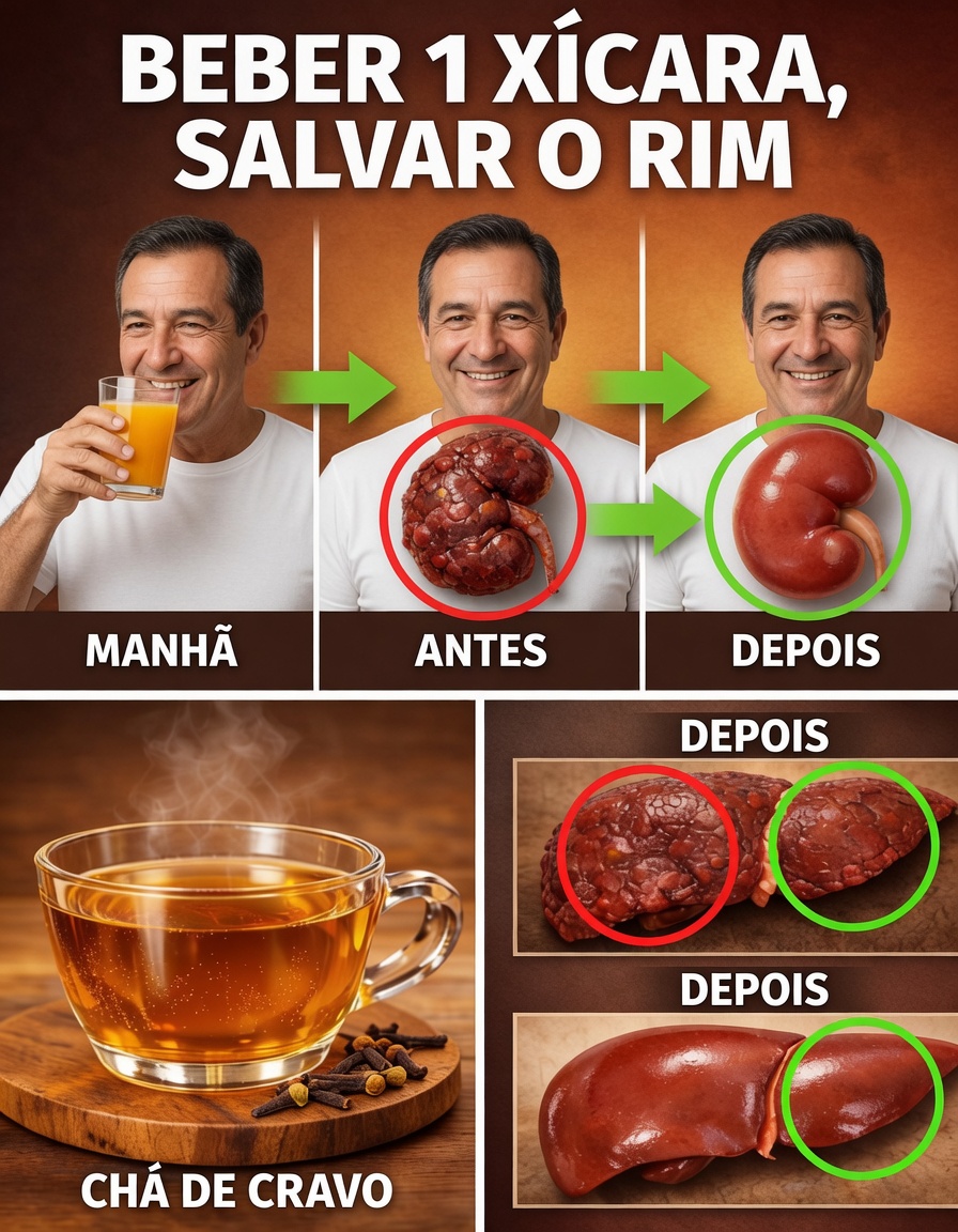 11 bebidas para tomar antes de dormir que ajudam a DIMINUIR a creatinina e a reparar seus rins durante a noite (a partir de hoje!)